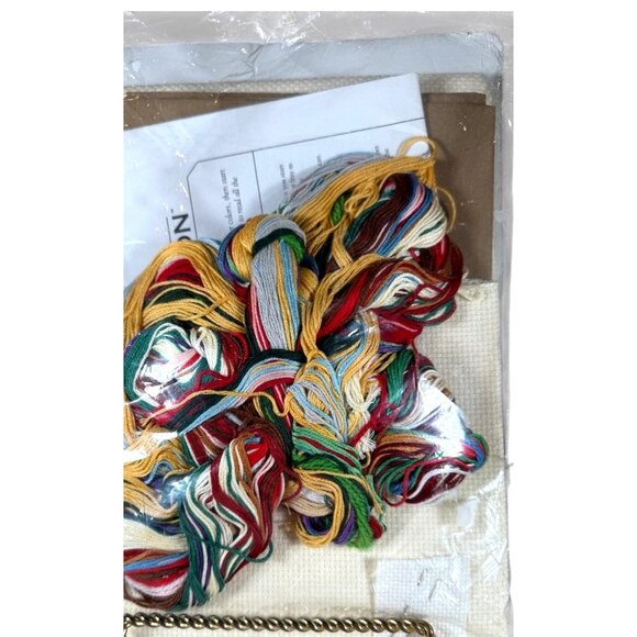 NOS Dimensions Mystical Angels Tree Skirt Kit Counted Cross Stitch DIY crafting - Picture 5 of 8